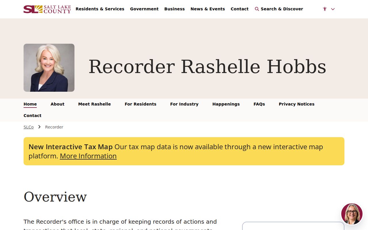 Riverton people search through Salt Lake County Recorder records